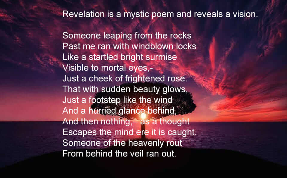 Revelation Poem By Sri Aurobindo