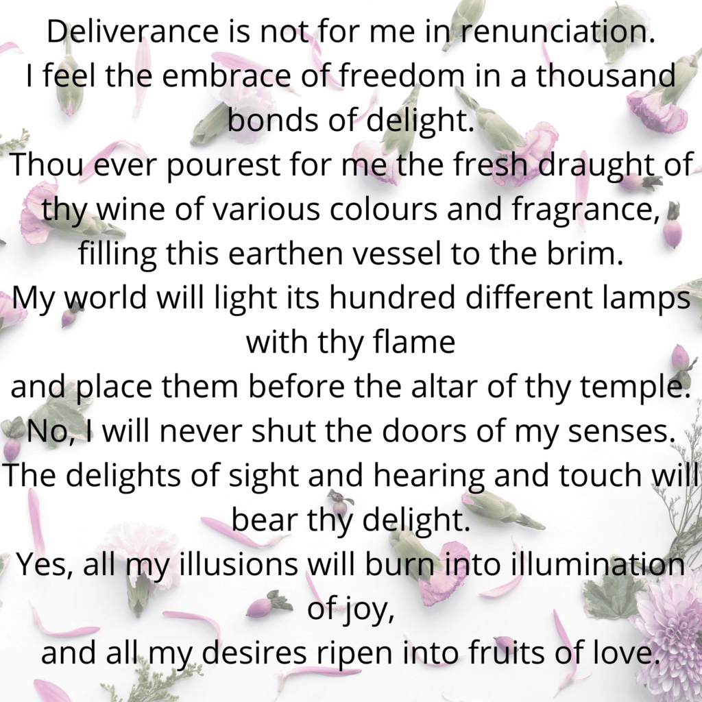 Deliverance-is-not-for-me-in-renunciation
